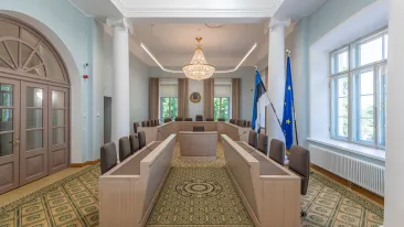 Vaade Riigikohtu üldkogu saalile