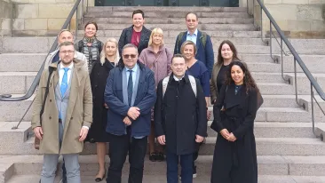 Eesti delegatsioon Taani Ülemkohtu ees